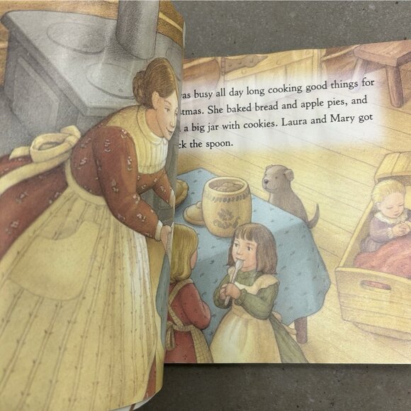 MY FIRST LITTLE HOUSE Books Lot 3 Winter Days Christmas Dance At Grandpa’s Pb HC - Picture 7 of 16